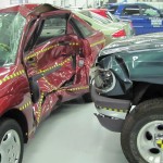 a ford focus in a car accident